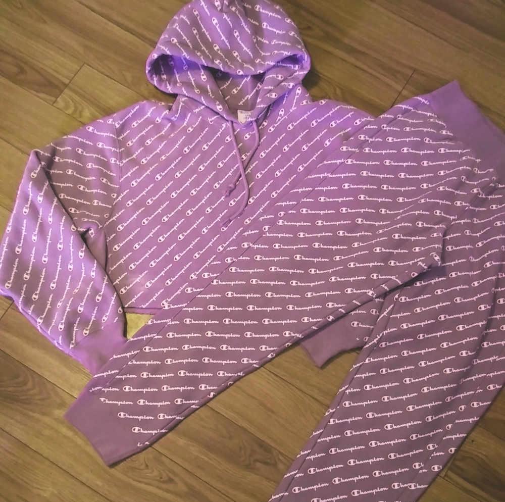 Champion LILAC reverse weave set